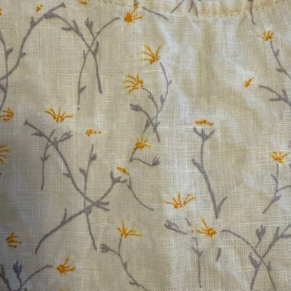 CYNTHIA ROWLEY 100% Linen Floral Halter Dress Boho Size XS Summer Lightweight - Picture 4 of 8